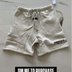 LIGHT OAT ESSENTIAL SHORTS 