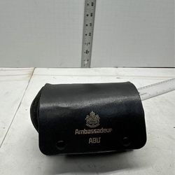 Excellent Vintage Abu Ambassadeur 5000C Black Baitcast Reel with Case & Manuals #F2