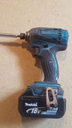 makita impact 18V with 1 battery