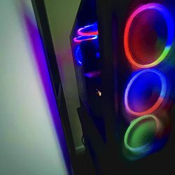 NZXT H5 Flow (2024) PC Case with 6 RGB Fans and Control Hub