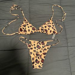 Animal Print Bathing Suit