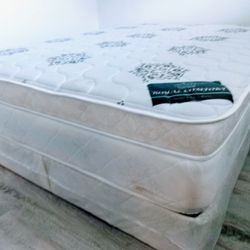$199 Queen Pillow Top Mattress Only Brand New Free Delivery Same Day 