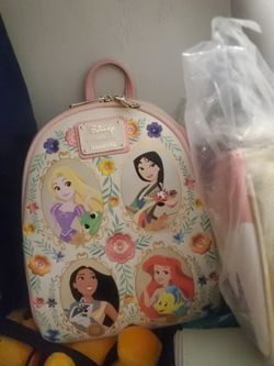 Disney princess mini bookbag