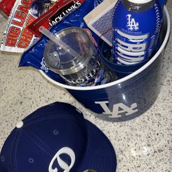 Dodgers Gift Basket