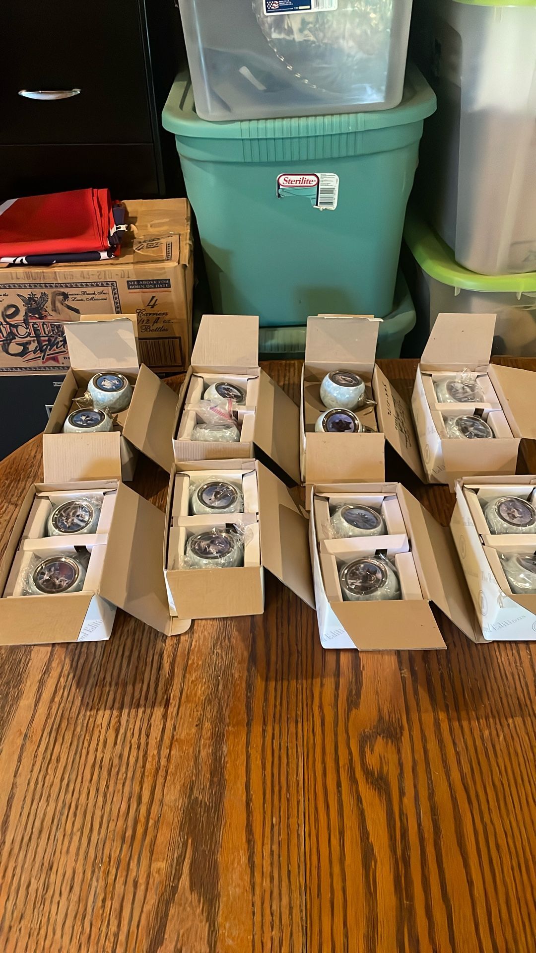 The Bradford Edition Wolf Ornaments