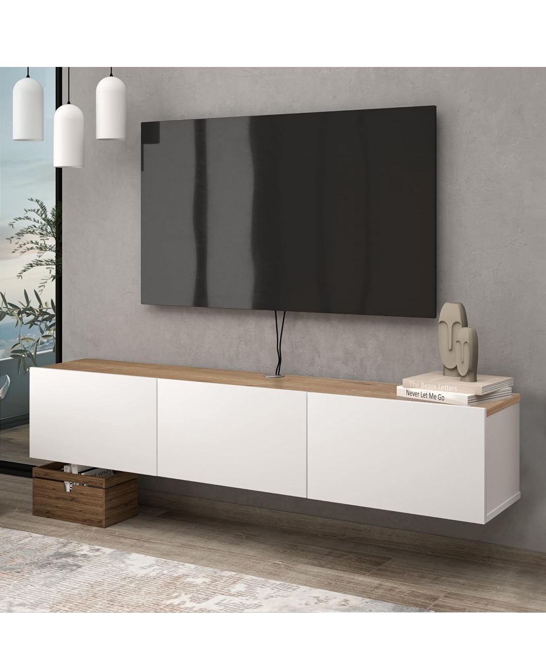 Floating TV Stand/Mueble Flotante Para TV