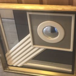 Retro Mirror Wall Art Vintage