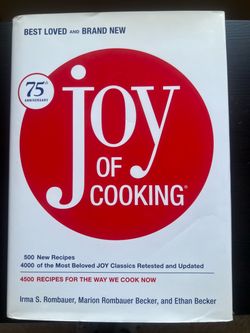 UNUSED! Joy of Cooking Hardcover Cookbook