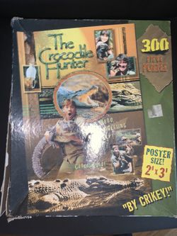 RARE Crocodile Hunter Puzzle 