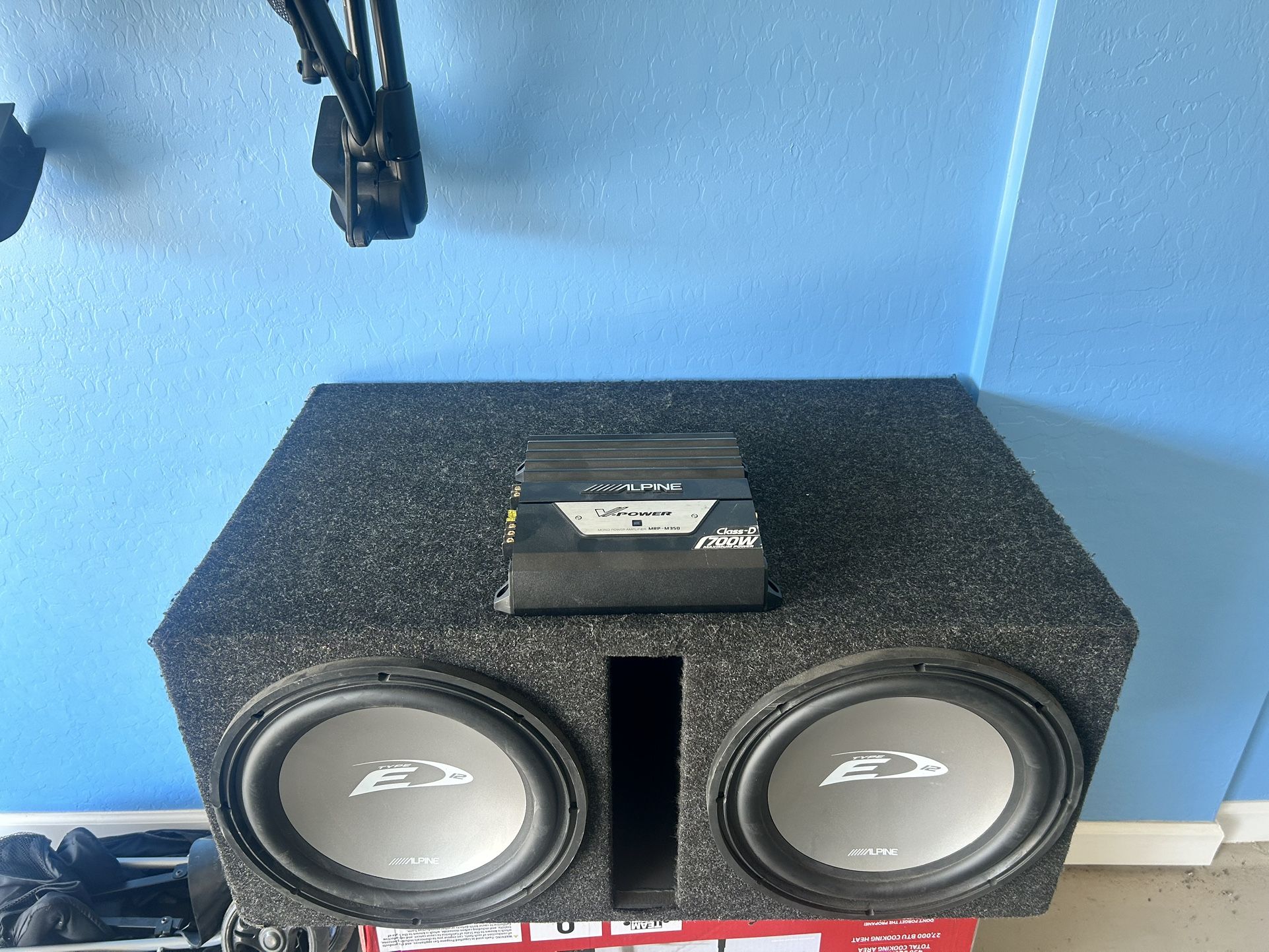 Brand New 12” Subs With Amplifier