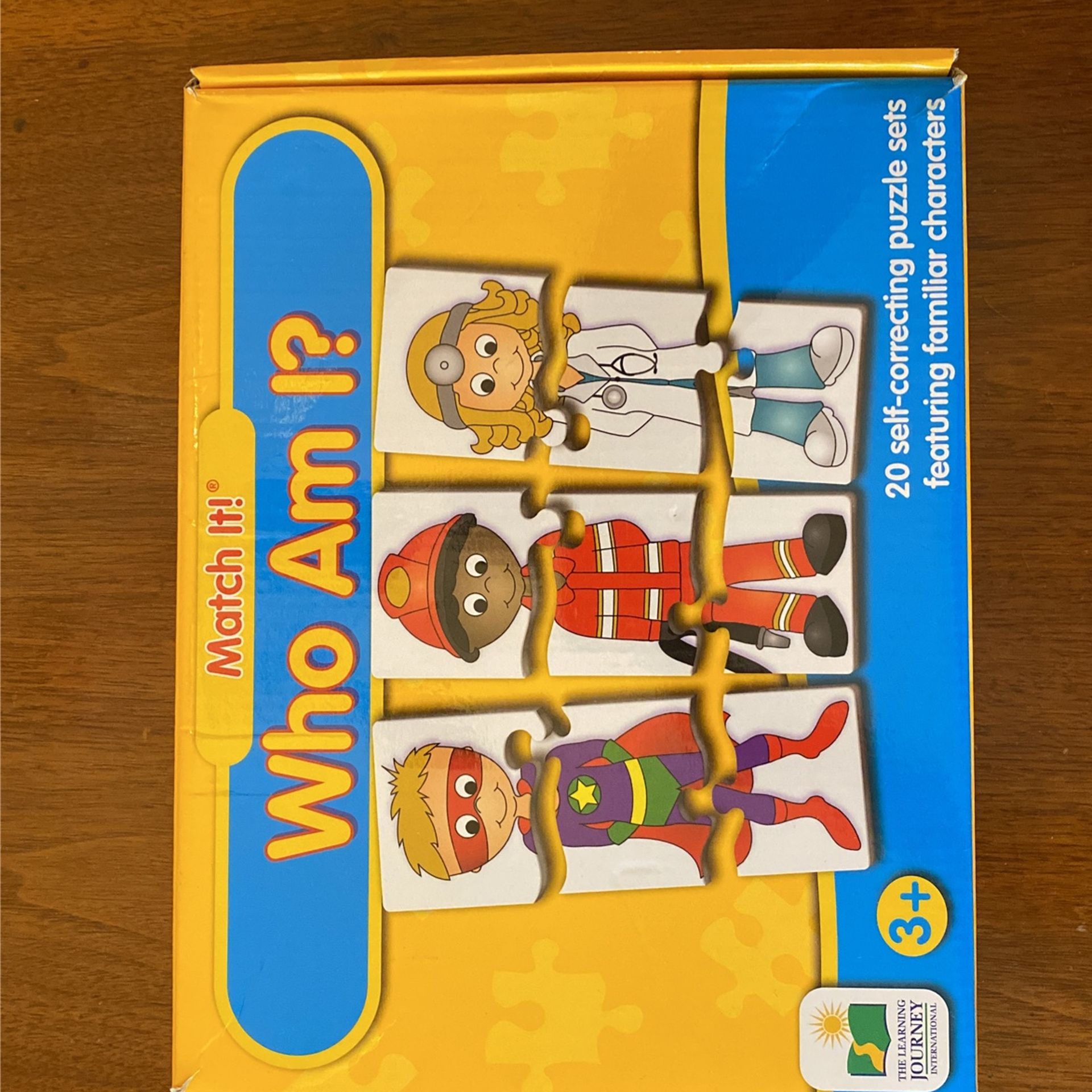 The Learning Journey Match It! Who Am I?