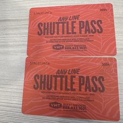 Stagecoach Shuttle Passes