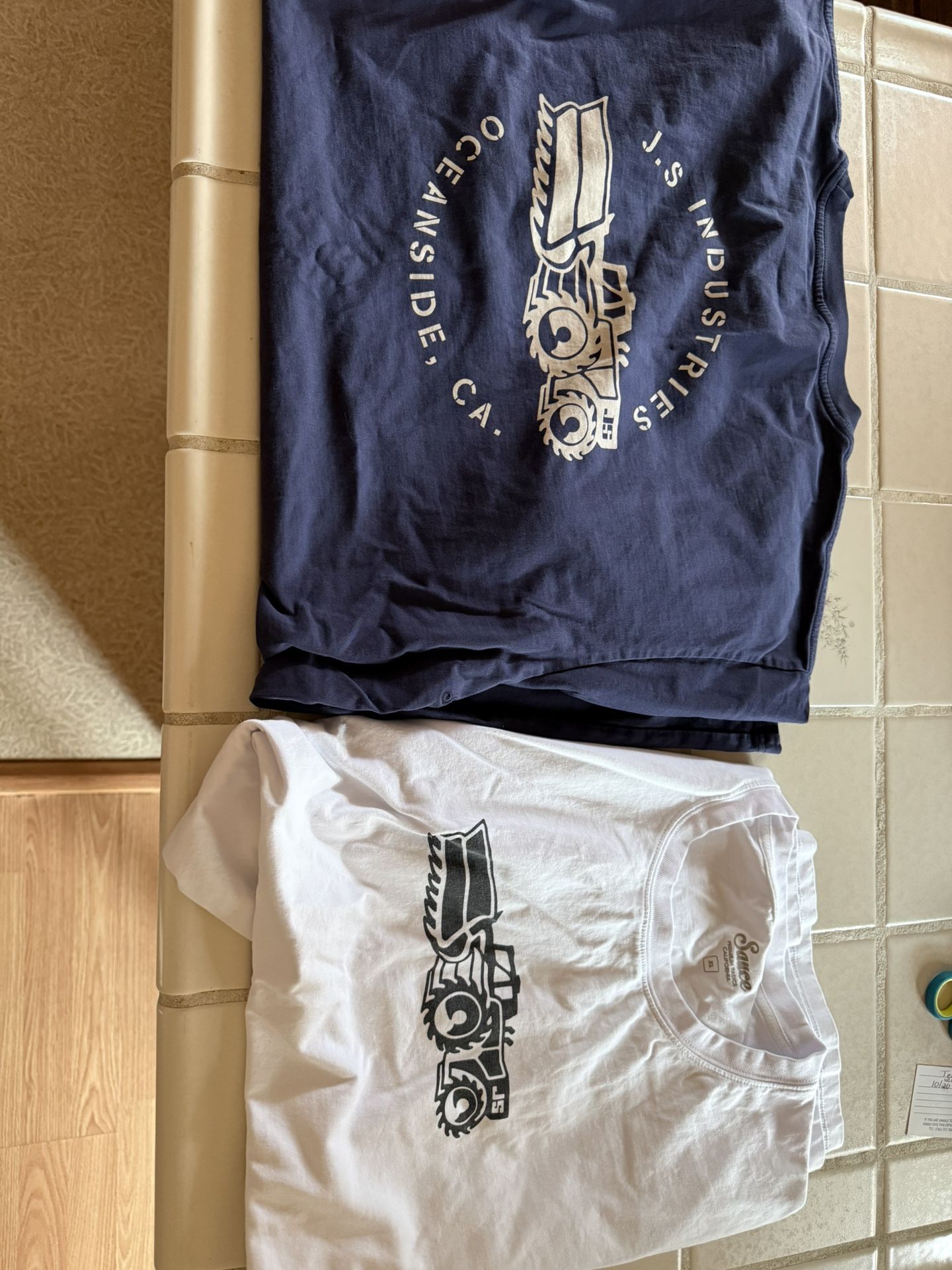 2 XL. JS surfboard Shirts