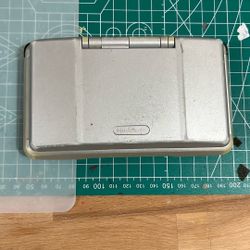 Silver Nintendo DS Phat - comes with charger