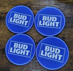 Bud Light Inspired Coasters