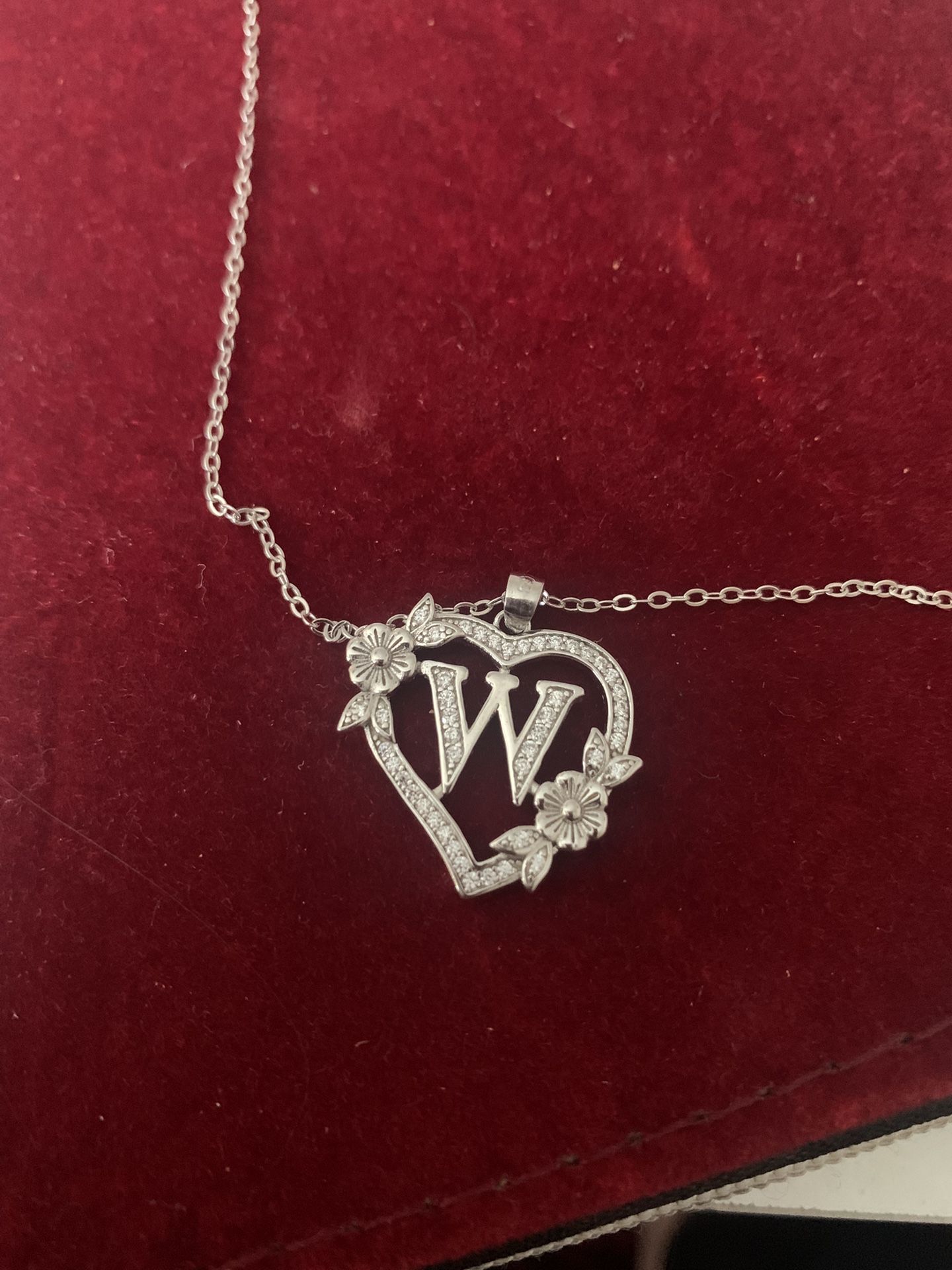 Sterling Silver 925 Chain With Pendant 
