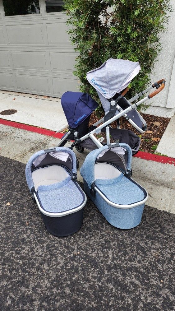 UPPAbaby VISTA Double toddler/bassinet stroller