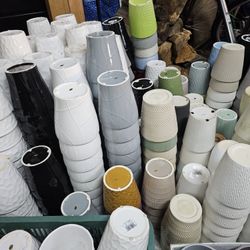 5" Glazed Plant Pots