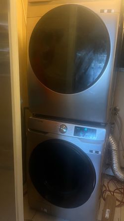 Washer and dryer