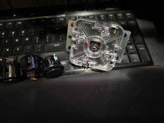 Quanba carbon fight stick buttons and square gate fight stick