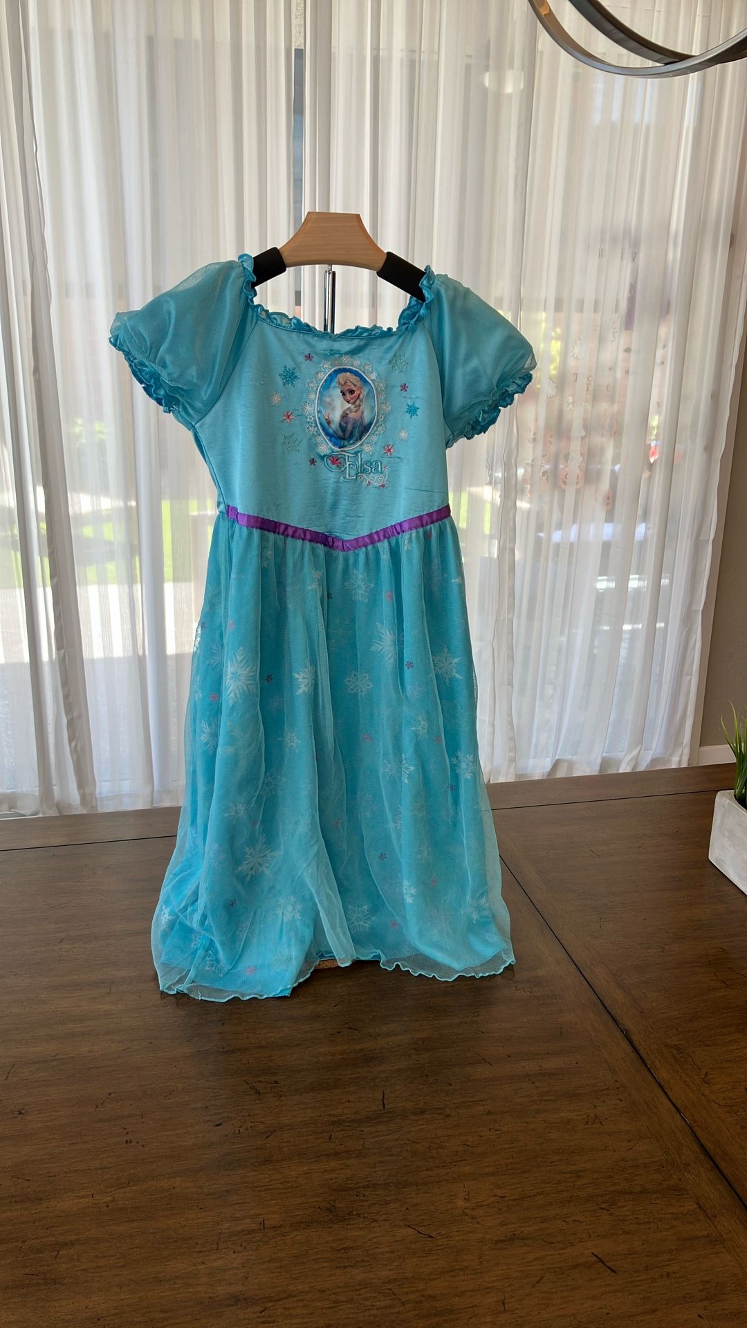 Disney Frozen Elsa Nightgown Pajamas - Girls 7/8