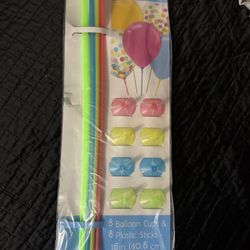 Ballon Cups And Sticks