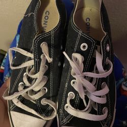 Black And White Converse 