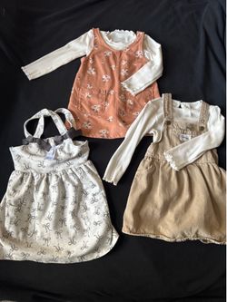 Toddler Girl Dress Bundle 2T-3T | Carter’s & H&M Fall Dresses