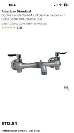 American Standard Faucet new