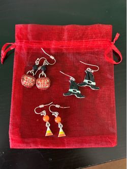 Halloween earring set