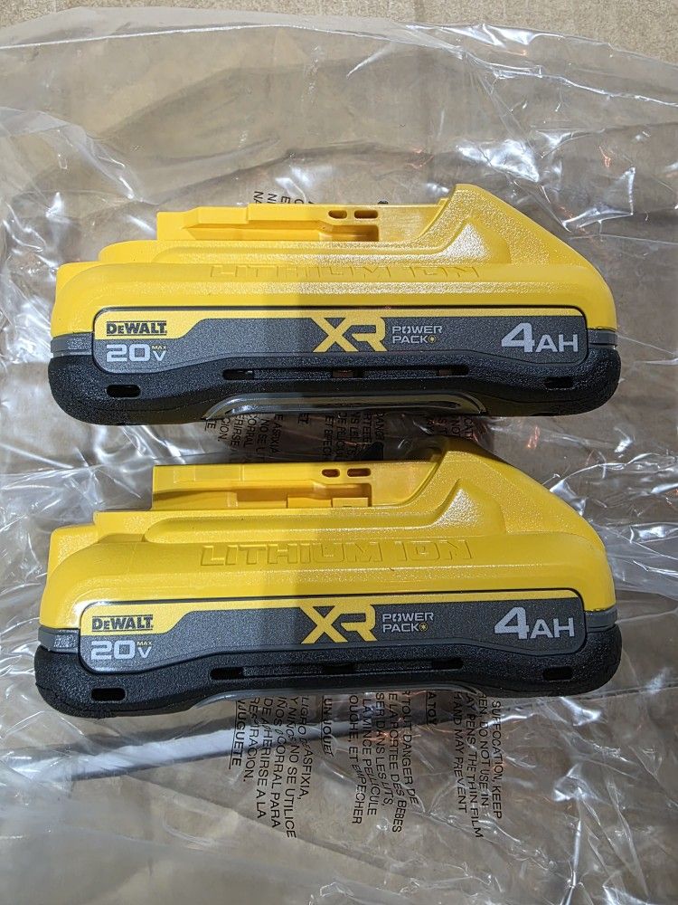 Dewalt Power Pack Batteries