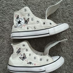 Butterfly Design Converse 