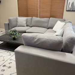 Grey Thomasville Cloud Couch