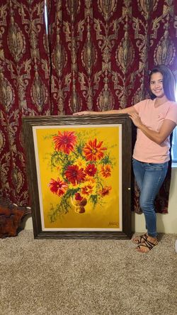 Beautiful Hand Painted Acrylic on Canvas