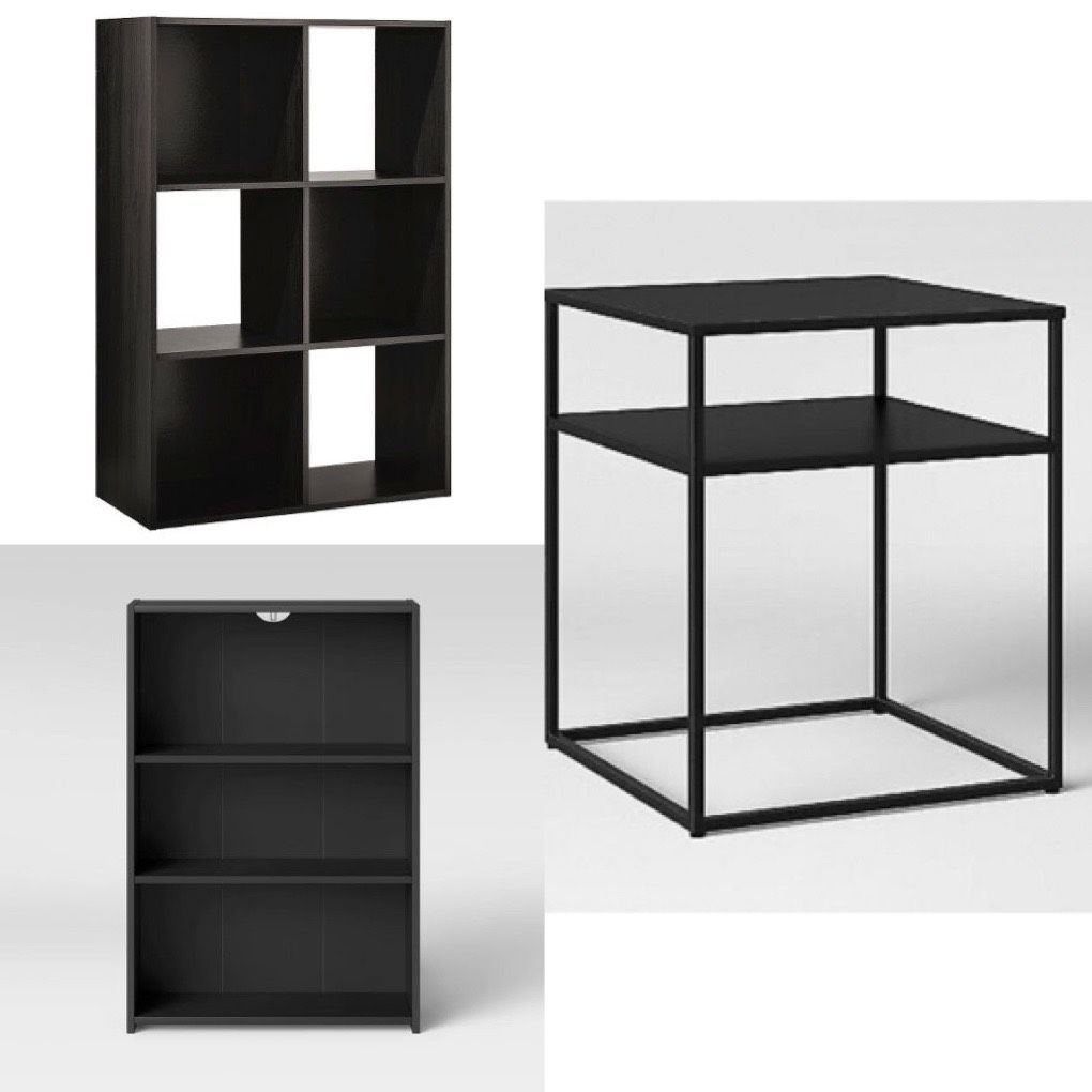 Shelves And Side Table