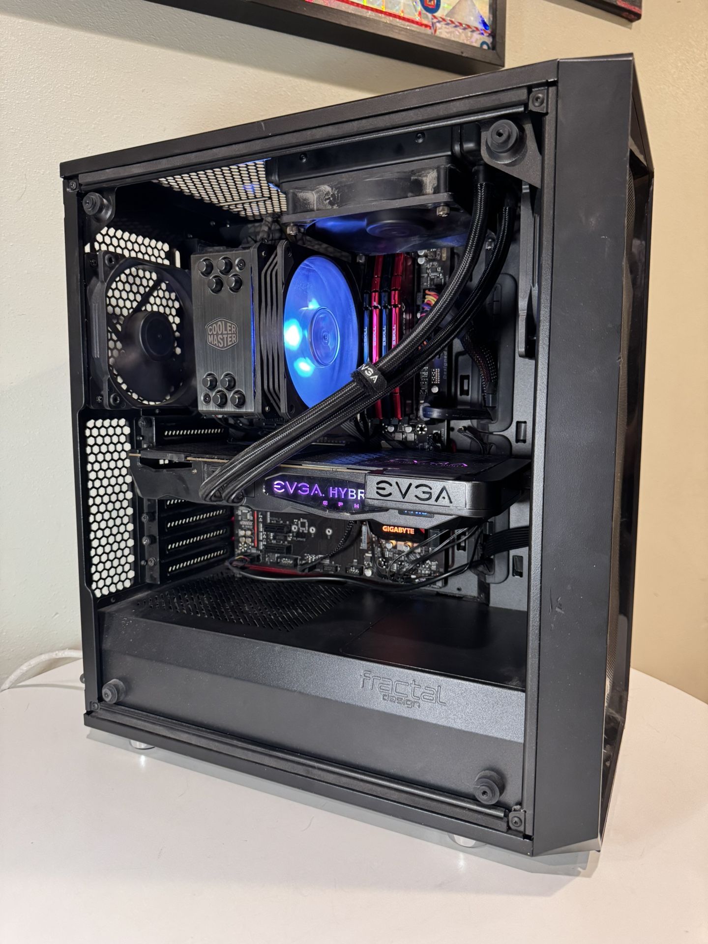 i7 9700K/64gb Ram/GTX 1080ti Hybrid Gaming PC Desktop Computer Windows 11