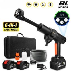 Cordless High-pressure Water Gun Car Washer Machine Machine Car Washer