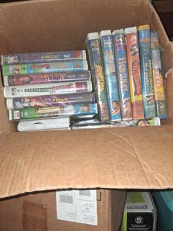 Disney movies vhs
