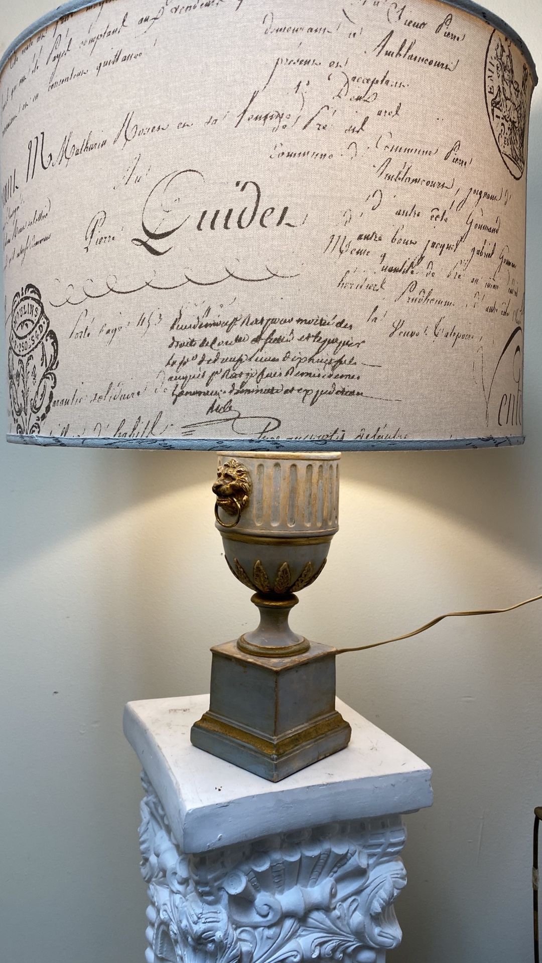 Antique lamp