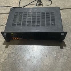Professional grade DJ amplifier