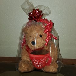 Osos de peluche decorados para san valentin hot sale