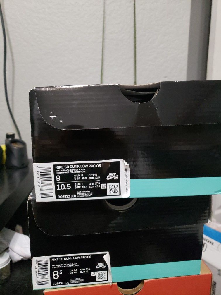 Nike Sb Black Rayguns Size 9