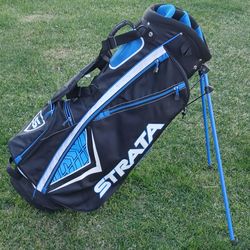 Callaway Strata Golf Bag/Stand 6-Way Divider Lightweight Carry Bag