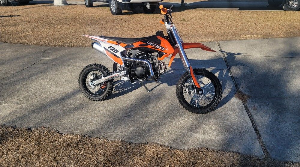 125cc  Kids Dirt Bike