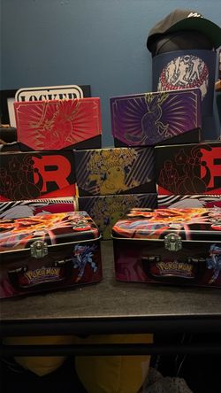 Pokémon Trading Card Game Tin Collection Lot