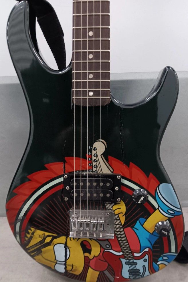 PEAVEY ROCK MASTER GUITAR COLLECTOR'S ADDITION THE SIMPSONS