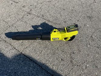 Ryobi 40 Volt Whisper Blower Kit With Battery Nd Charger $125