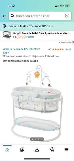 Fisher Price Baby Bedside Sleeper