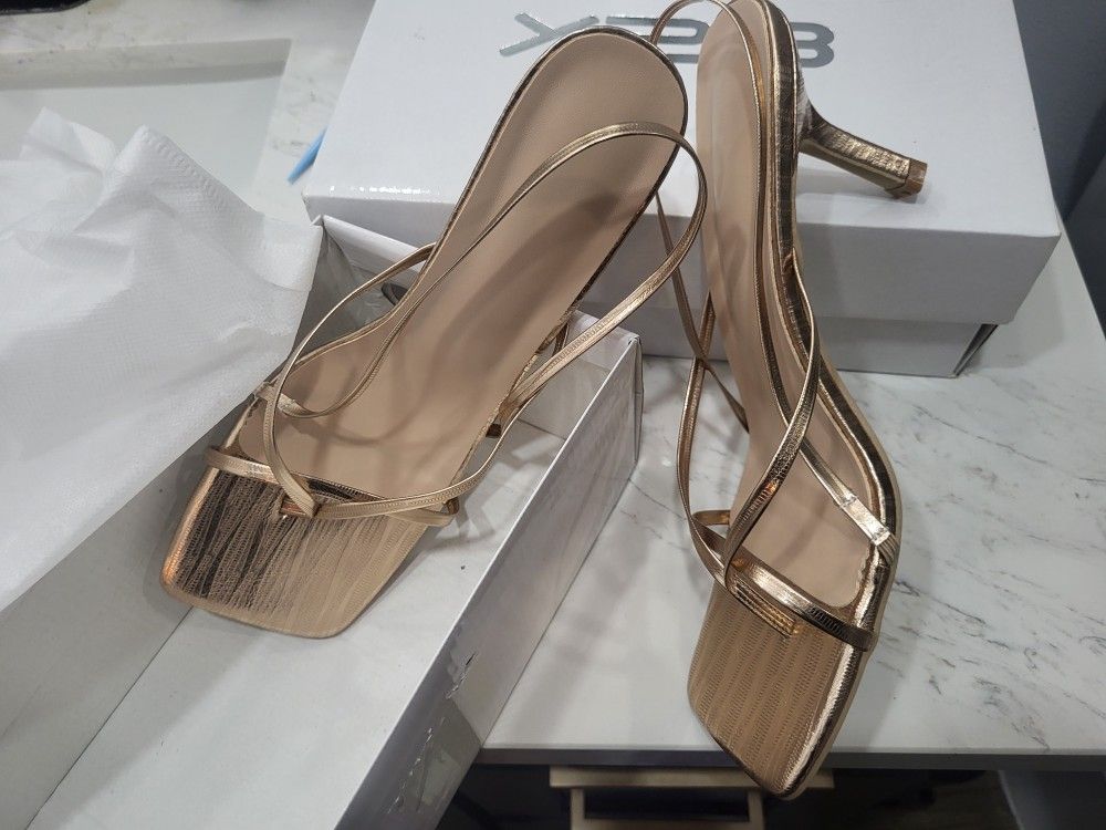 New - Rose Gold Heel