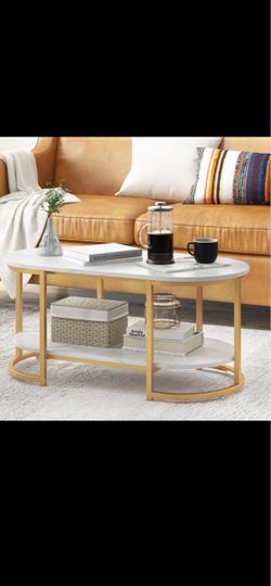 Ackerman  Gold Coffee Table